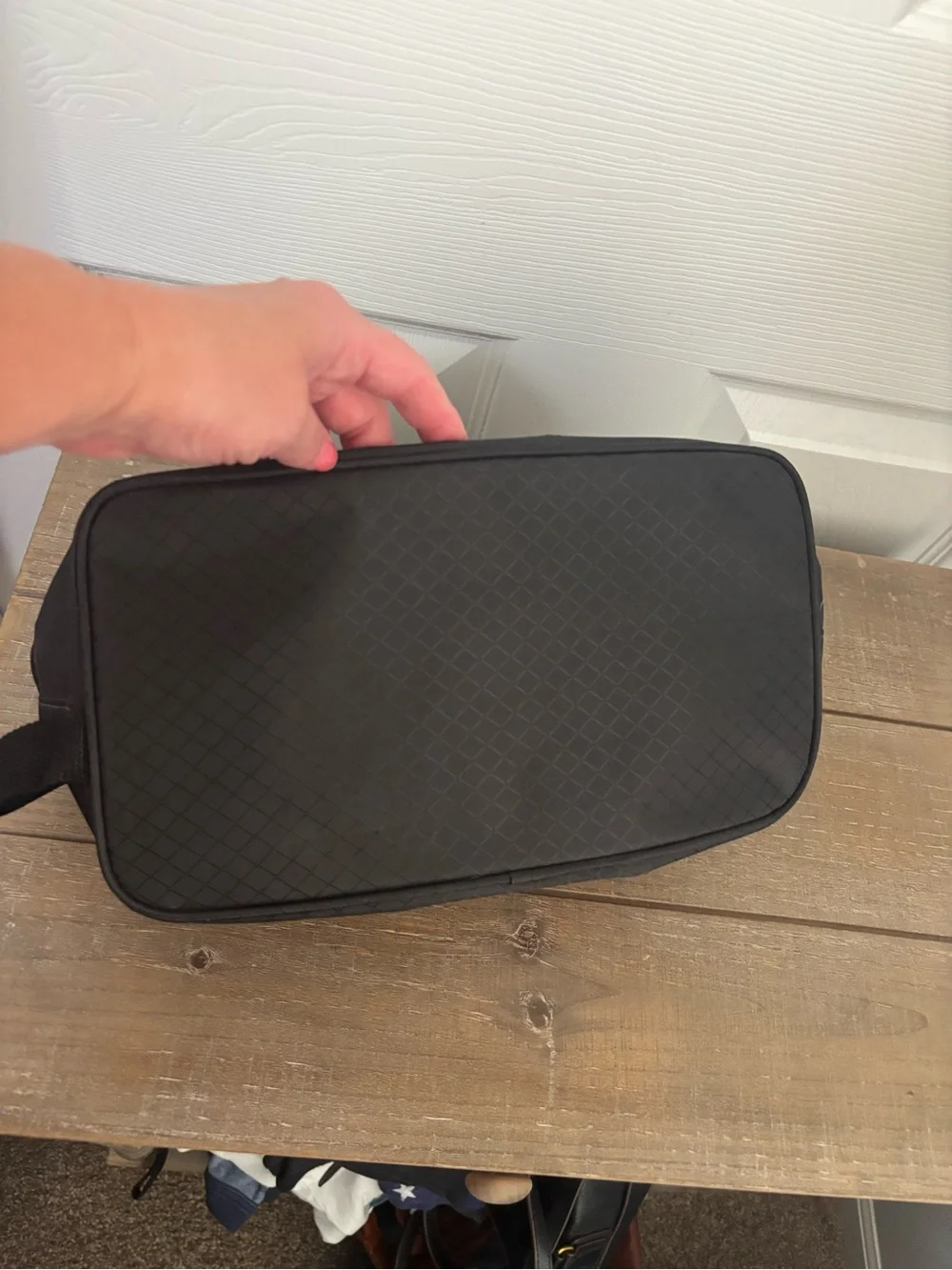 thirty-one Black Quilted Toiletry Organizer Sling - Picture 4 of 6